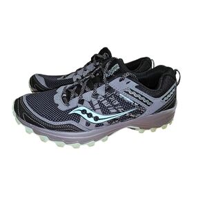 Saucony Women's Black and Gray Running Shoes